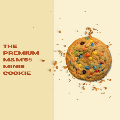 The Premium M&M's® Mini's Cookie - 6 Pack