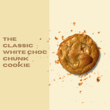 The Classic White Chocolate Chunk Cookie - 6 Pack