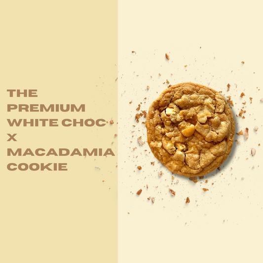 The Premium White Chocolate x Macadamia Cookie - 6 Pack