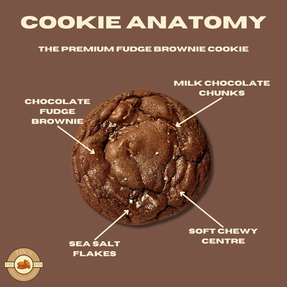 The Premium Fudge Brownie Cookie - 6 Pack