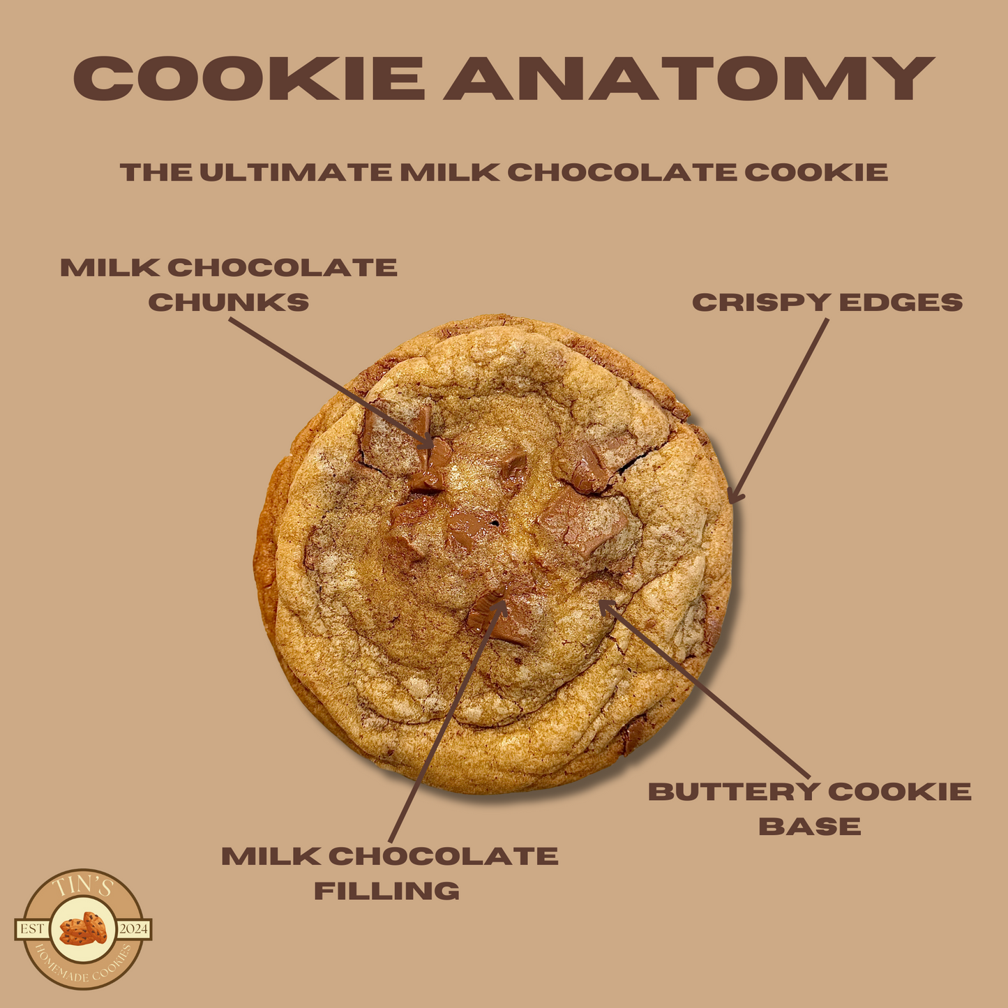 The Ultimate Milk Chocolate Cookie - 6 Pack