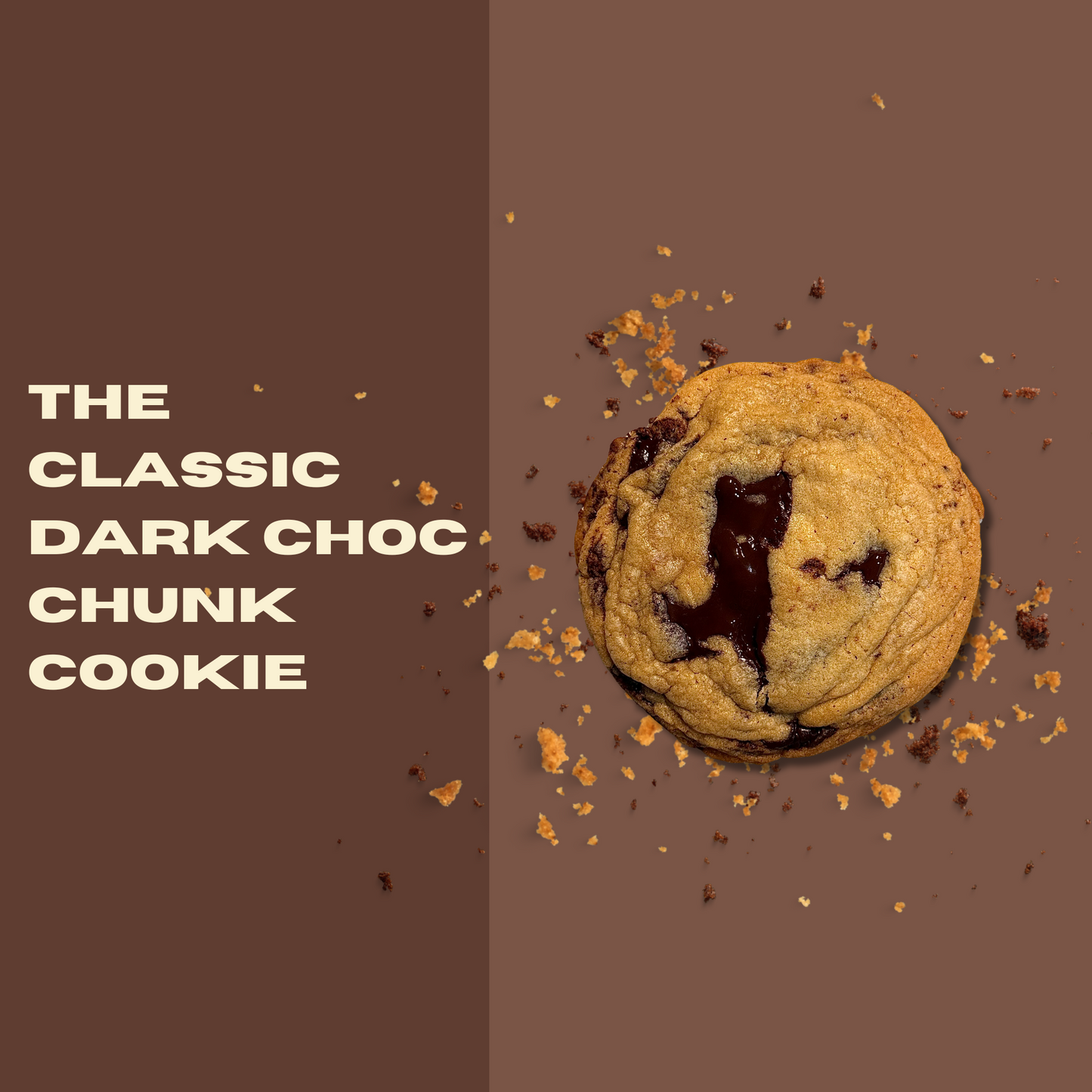 The Classic Dark Chocolate Chunk Cookie - 6 Pack